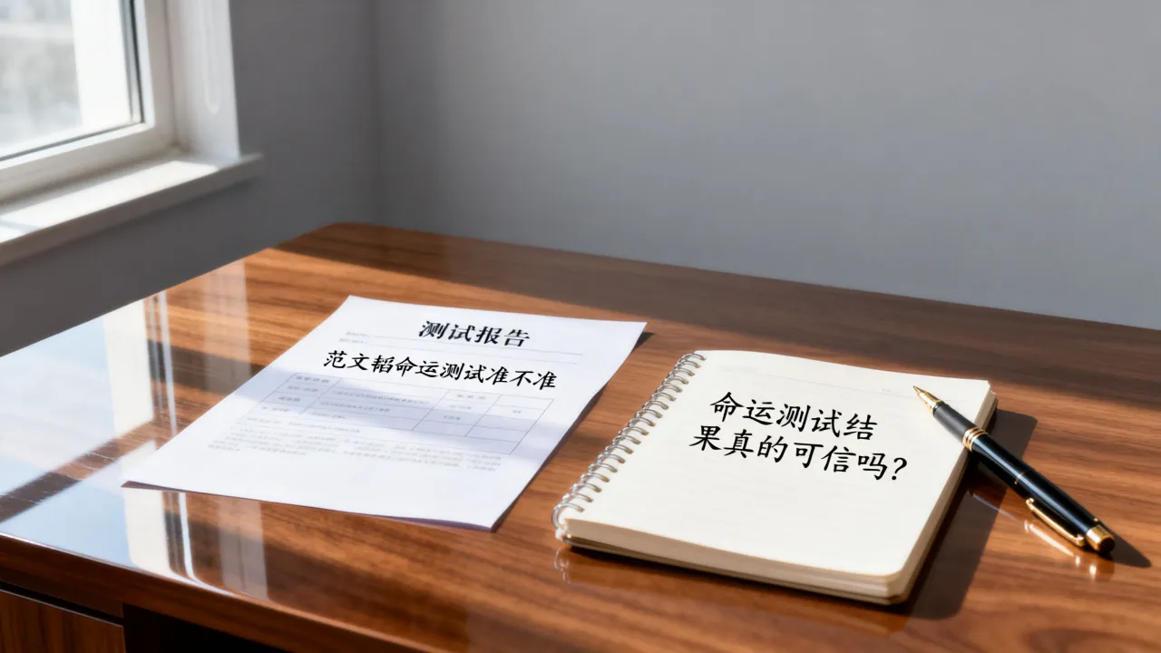 范文韬命运测试准不准,命运测试结果真的可信吗? 范文韬命运测试准不准,命运测试结果真的可信吗?