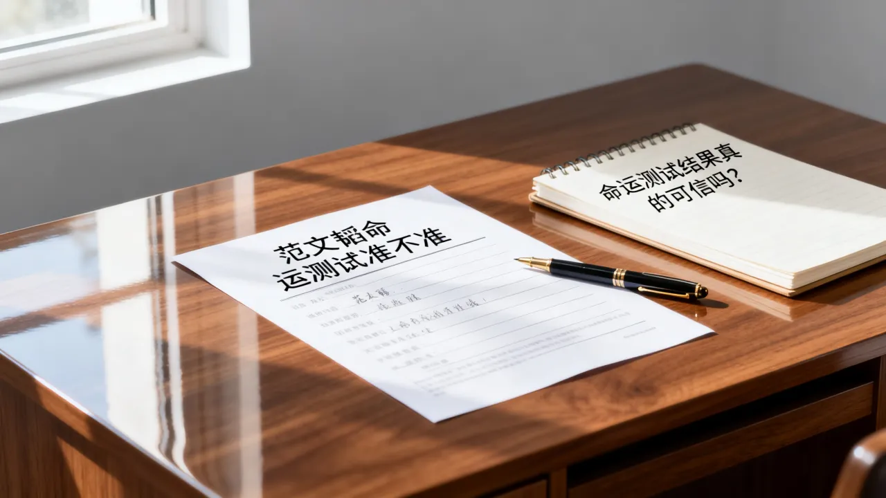 范文韬命运测试准不准,命运测试结果真的可信吗? 范文韬命运测试准不准,命运测试结果真的可信吗?