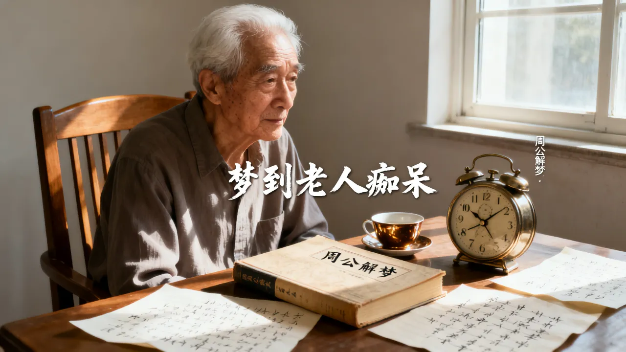 梦到老人痴呆意味着什么，周公解梦如何解读