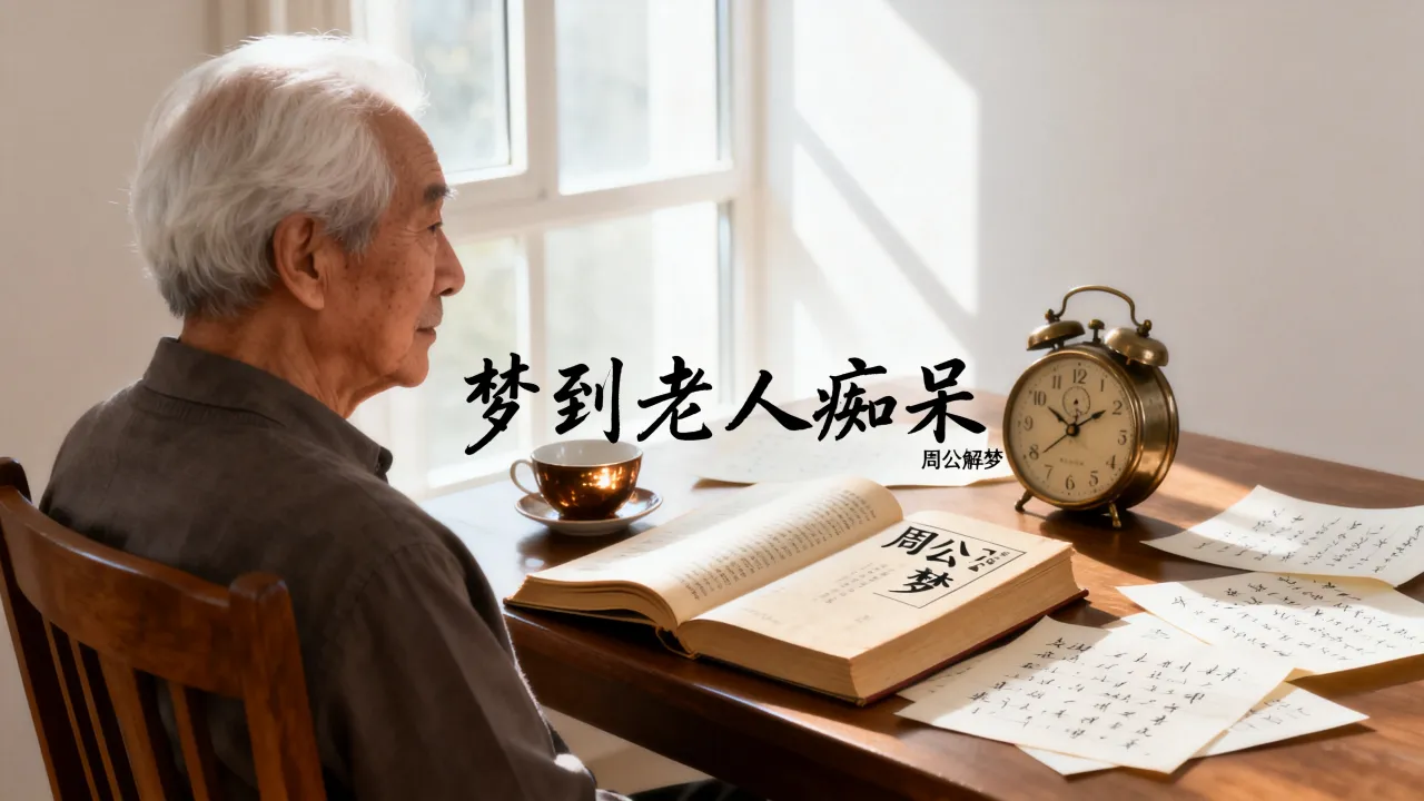 梦到老人痴呆意味着什么，周公解梦如何解读