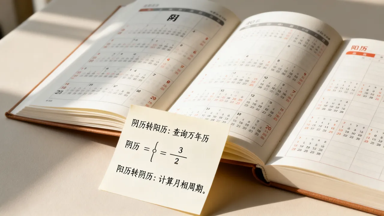 阴历阳历转换方法是什么,农历公历怎么换算最准确? 阴历阳历转换方法是什么,农历公历怎么换算最准确?