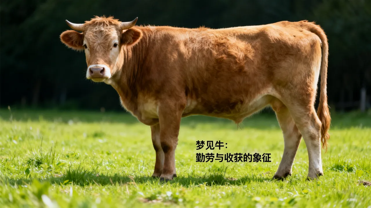 梦见牛是什么意思？做梦梦到牛预兆好坏？梦见牛预示什么
