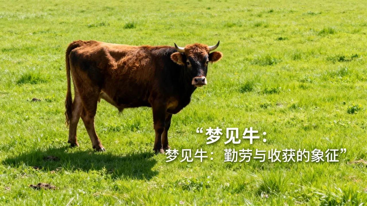 梦见牛是什么意思？做梦梦到牛预兆好坏？梦见牛预示什么