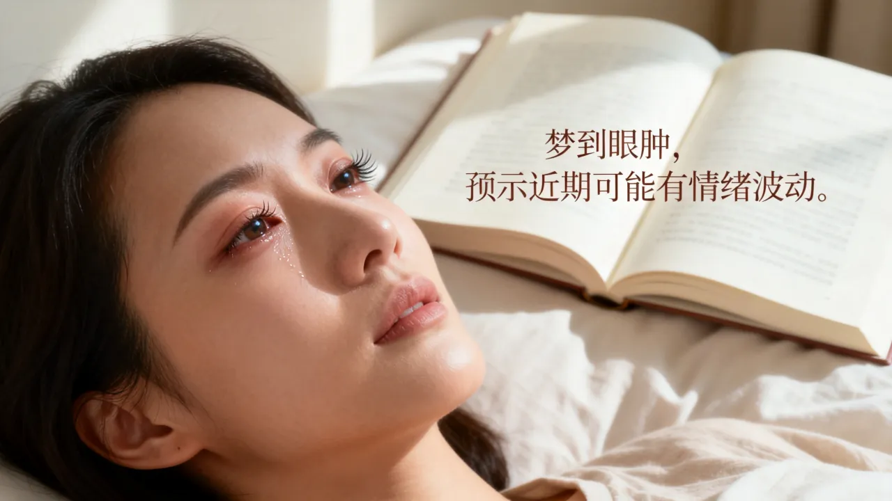 梦到眼肿了会怎么样，周公解梦对眼肿有什么预示？