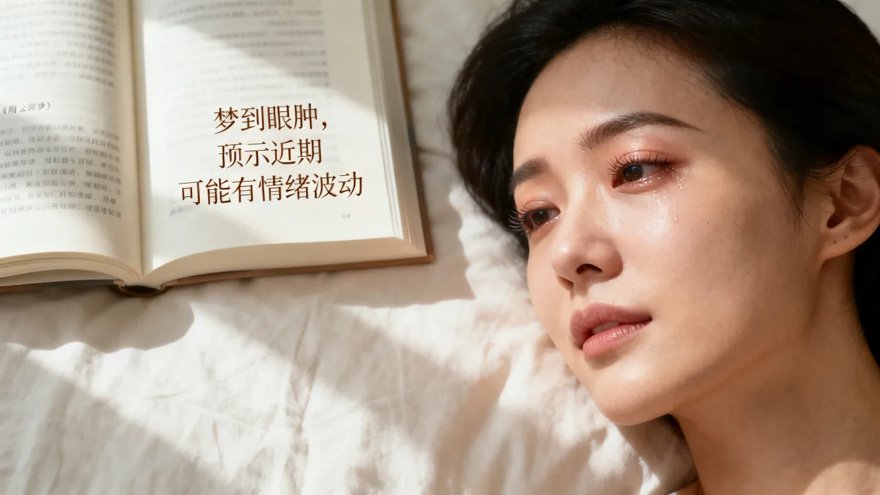 梦到眼肿了会怎么样，周公解梦对眼肿有什么预示？