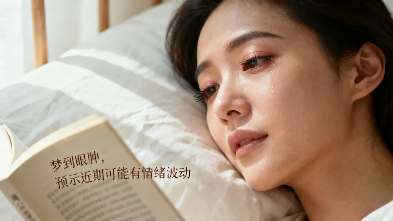 梦到眼肿了会怎么样，周公解梦对眼肿有什么预示？