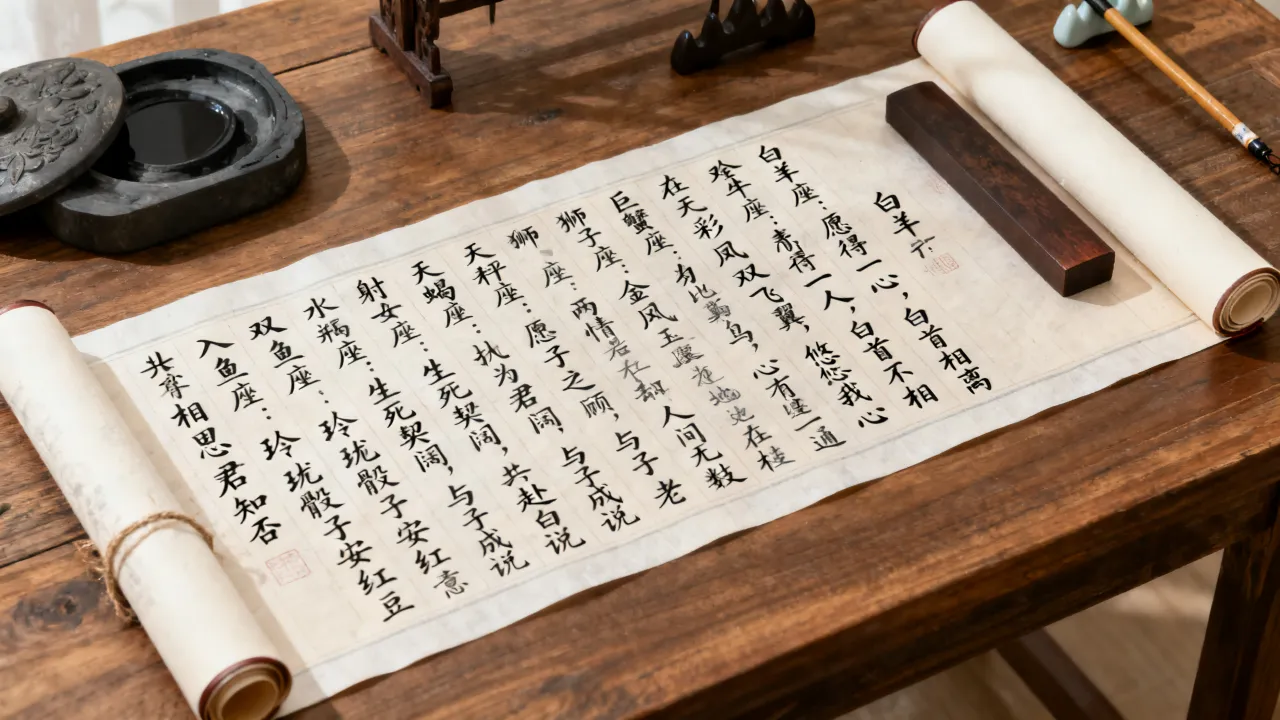 十二星座古代情话有哪些，十二星座古代情话大全