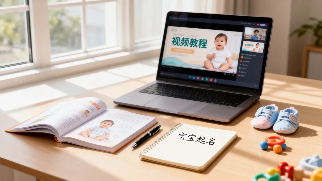 视频宝宝起名怎么起，宝宝起名视频教程大全怎么找？