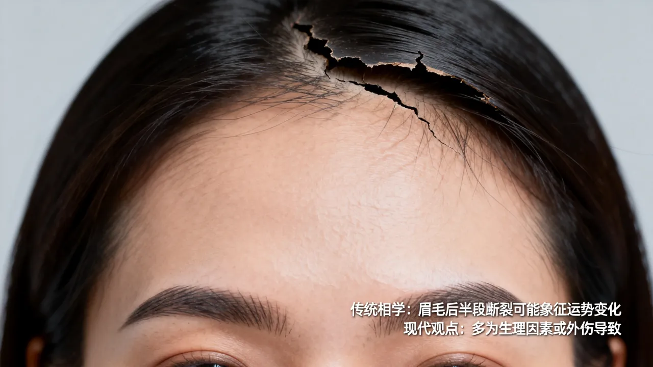 眼眉后边断了命运好吗,眉毛后面断了一截代表什么预兆? 眼眉后边断了命运好吗,眉毛后面断了一截代表什么预兆?