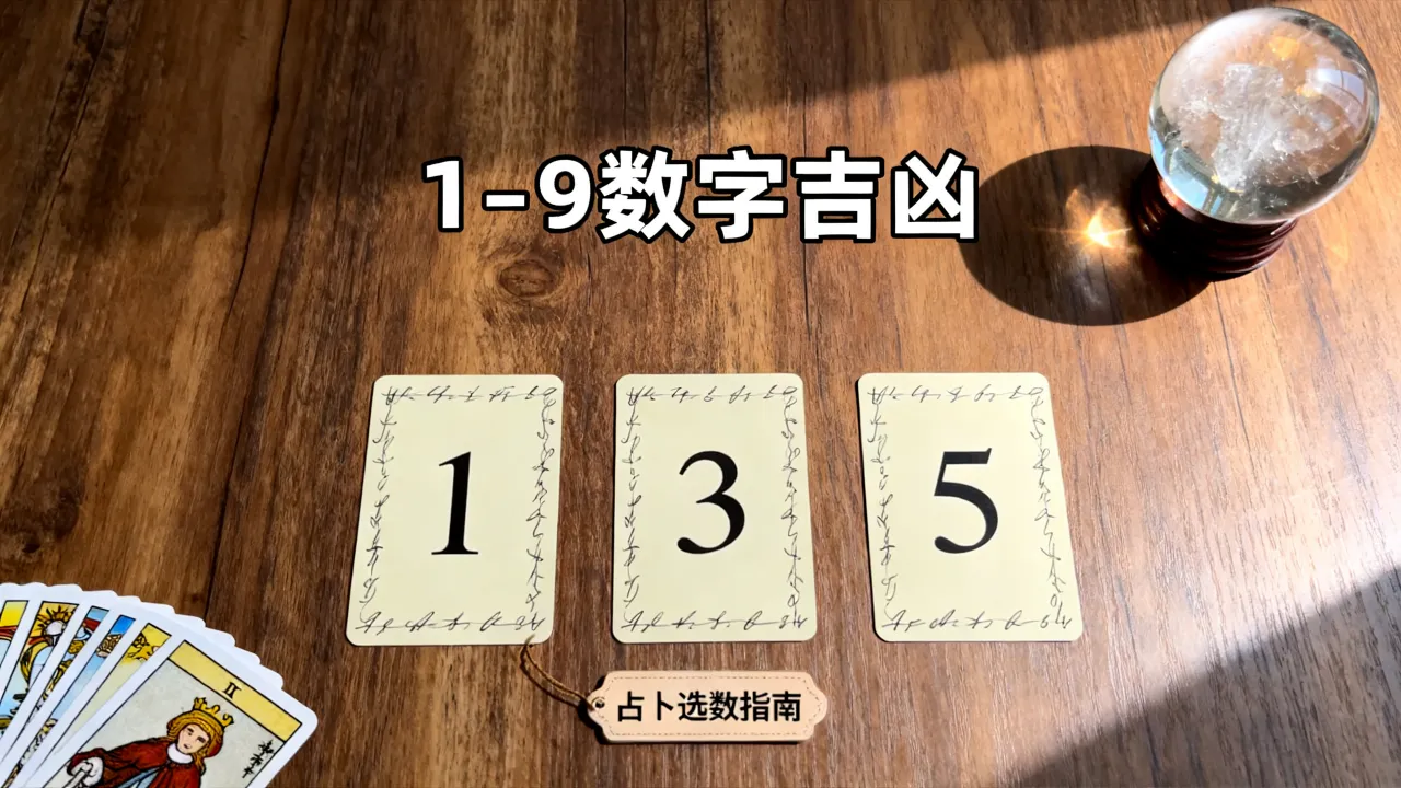 占卜的数字怎么选吉凶，占卜选数字吉凶有讲究吗？