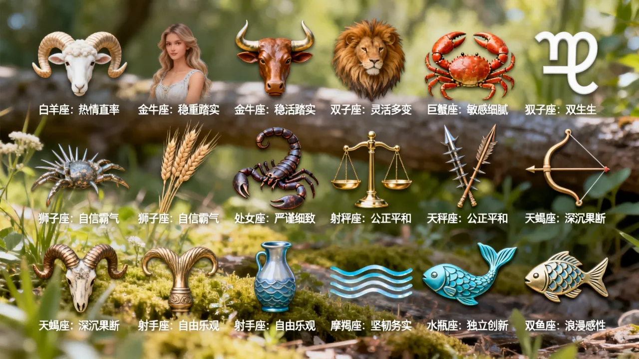 十二星座的特征是什么,如何判断星座性格? 十二星座的特征是什么,如何判断星座性格?