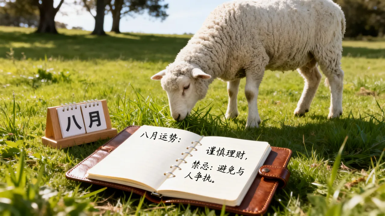 八月的羊命运如何，属羊人八月运势需要注意哪些禁忌？