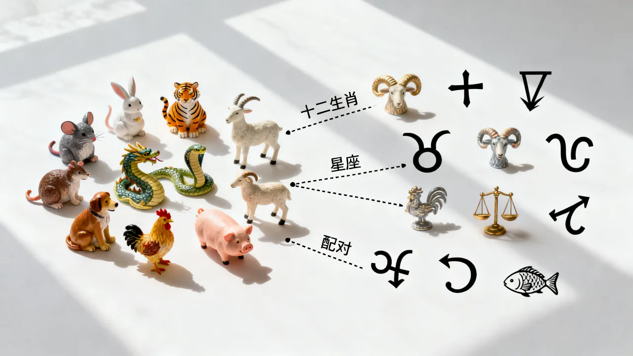 十二生肖和星座哪个更准,属相星座配对可信吗 十二生肖和星座哪个更准,属相星座配对可信吗