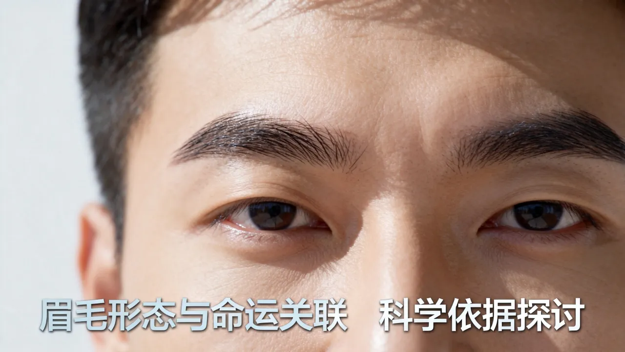 眉毛看命运男为什么这么准，男人眉毛看命运有科学依据吗？