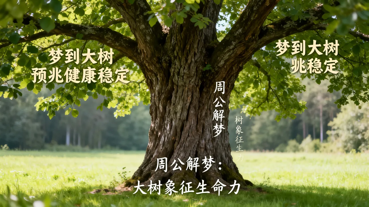 梦见大树是什么意思?梦到大树预兆好坏?梦见大树周公解梦大全 梦见大树是什么意思?梦到大树预兆好坏?梦见大树周公解梦大全