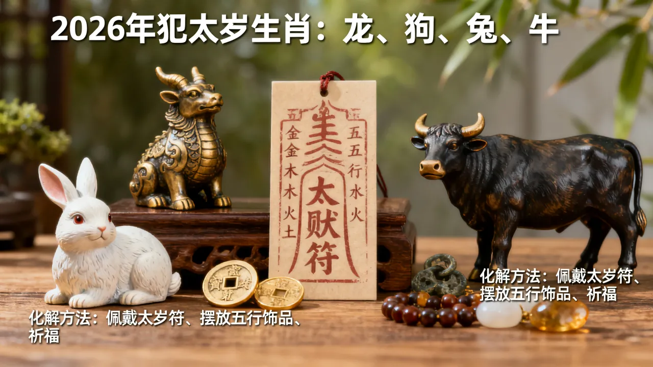 2026年哪个属相犯太岁,犯太岁生肖怎么化解 2026年哪个属相犯太岁,犯太岁生肖怎么化解