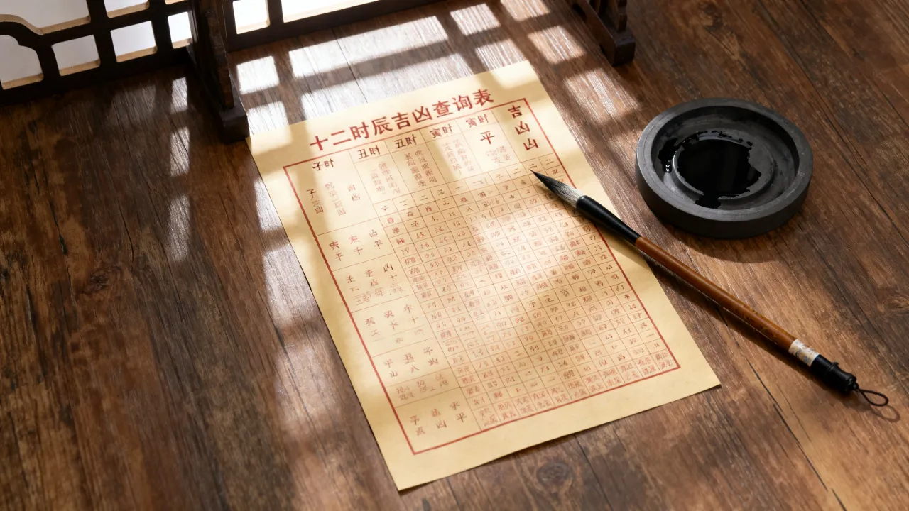 时辰吉凶是怎么排算的,十二时辰吉凶查询表怎么看? 时辰吉凶是怎么排算的,十二时辰吉凶查询表怎么看?