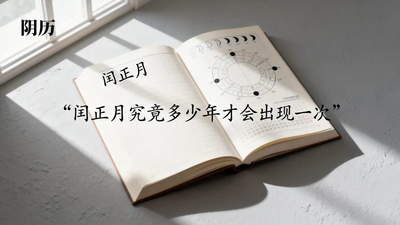 阴历闰正月吗，闰正月究竟多少年才会出现一次