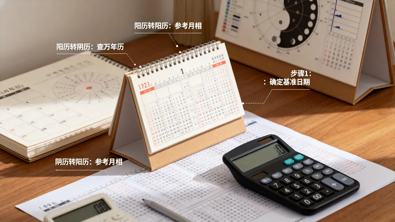 阳历和阴历如何换算，阴历阳历转换方法大全
