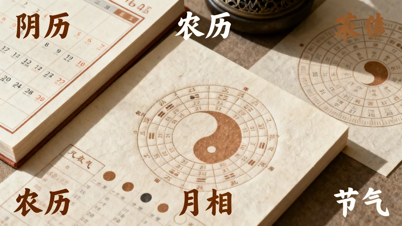 阴历有哪些种类，阴历和农历的区别是什么？