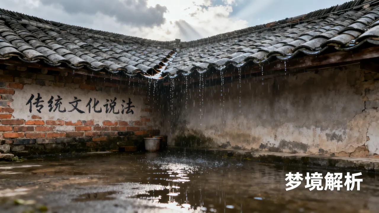 梦见瓦房漏雨有什么说法,梦见屋顶漏水是凶兆吗 梦见瓦房漏雨有什么说法,梦见屋顶漏水是凶兆吗