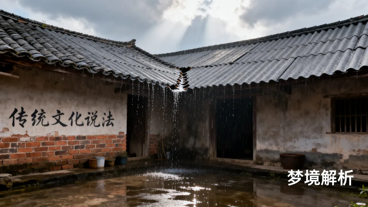 梦见瓦房漏雨有什么说法,梦见屋顶漏水是凶兆吗 梦见瓦房漏雨有什么说法,梦见屋顶漏水是凶兆吗