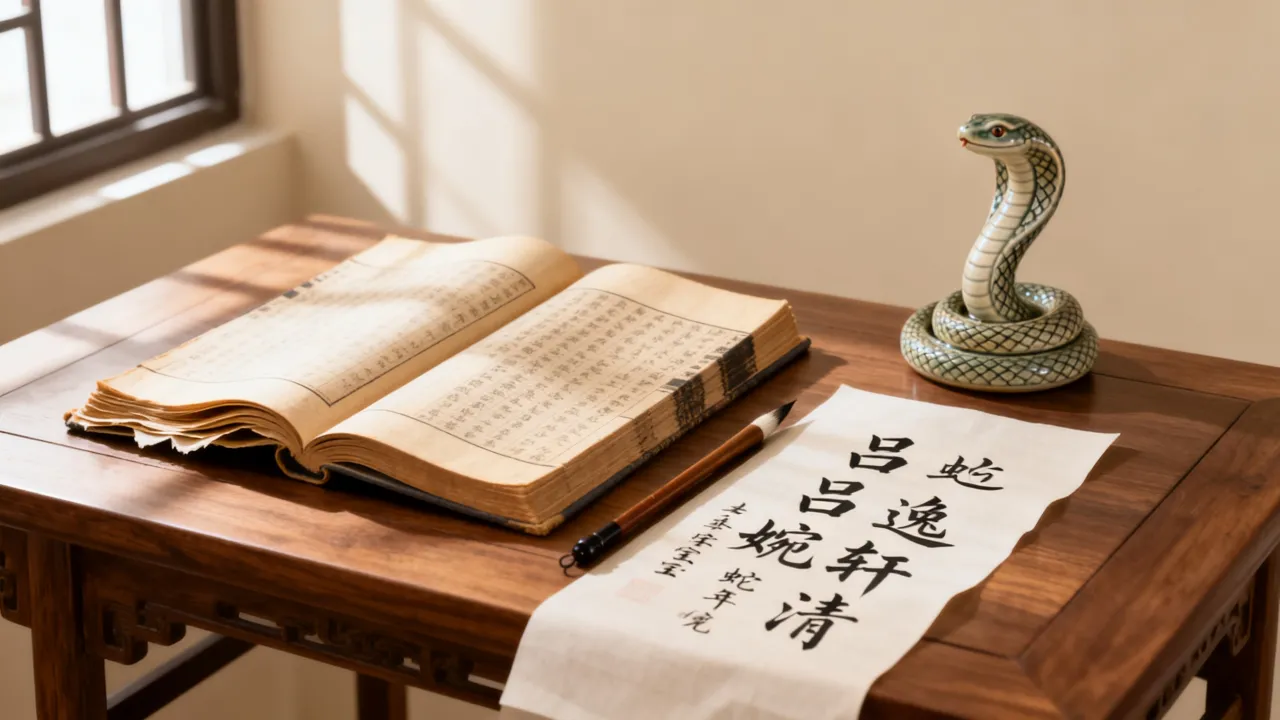 吕书怎么起名蛇年宝宝，蛇年吕姓男孩女孩取名大全