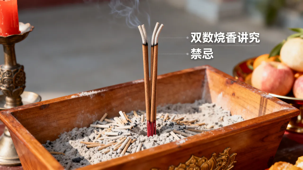 阴历双数烧香有什么讲究，阴历双数烧香好不好？