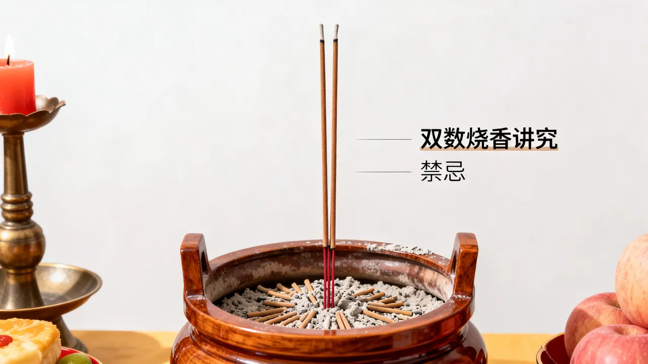 阴历双数烧香有什么讲究，阴历双数烧香好不好？