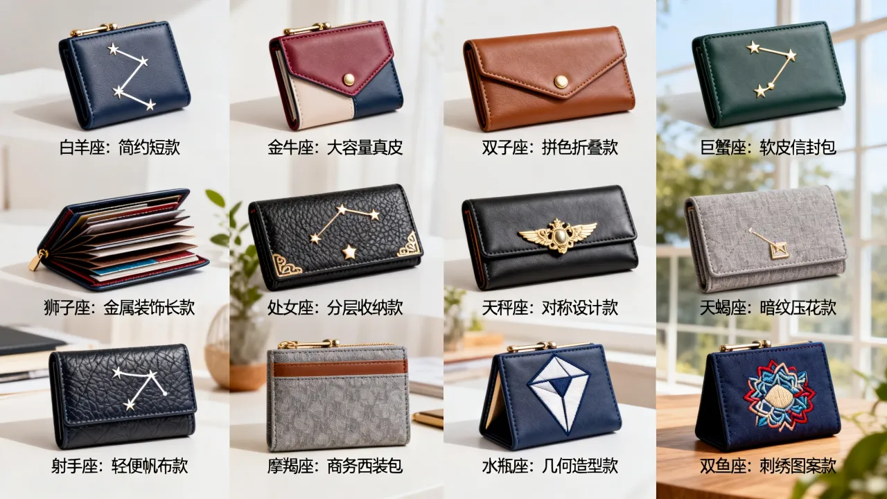 十二星座专属钱包怎么选,什么星座适合什么款式的钱包? 十二星座专属钱包怎么选,什么星座适合什么款式的钱包?