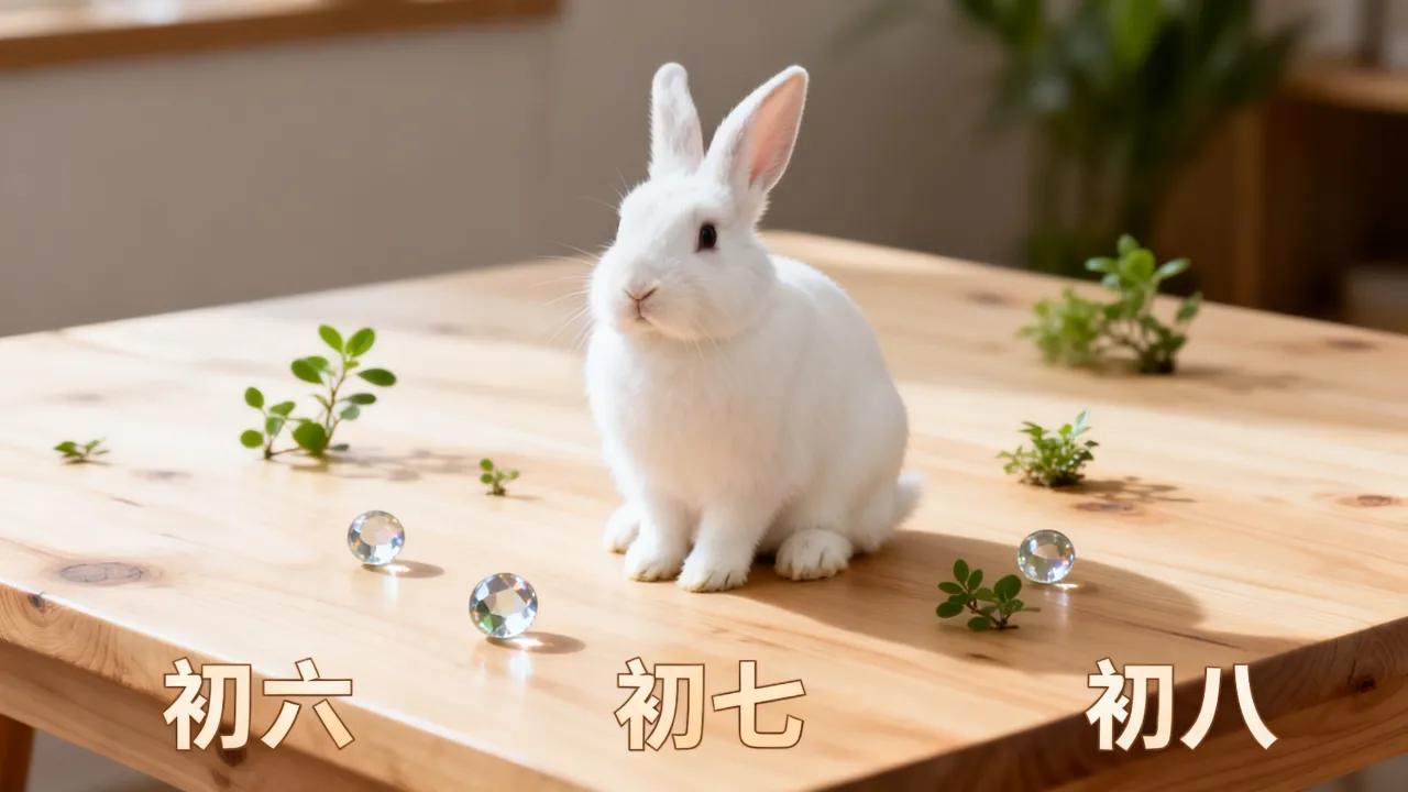属兔人今天运势如何，初六到初八日运势怎样？