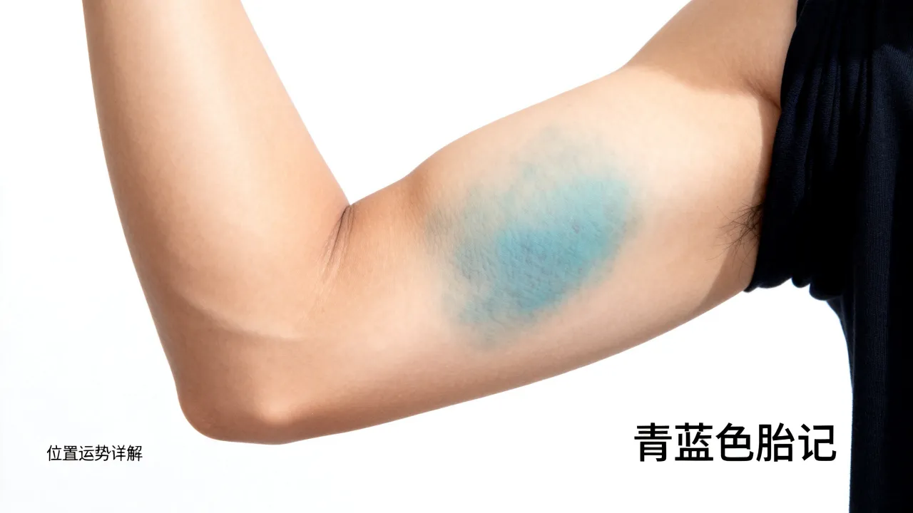 青蓝色胎记代表什么命运，胎记位置运势详解