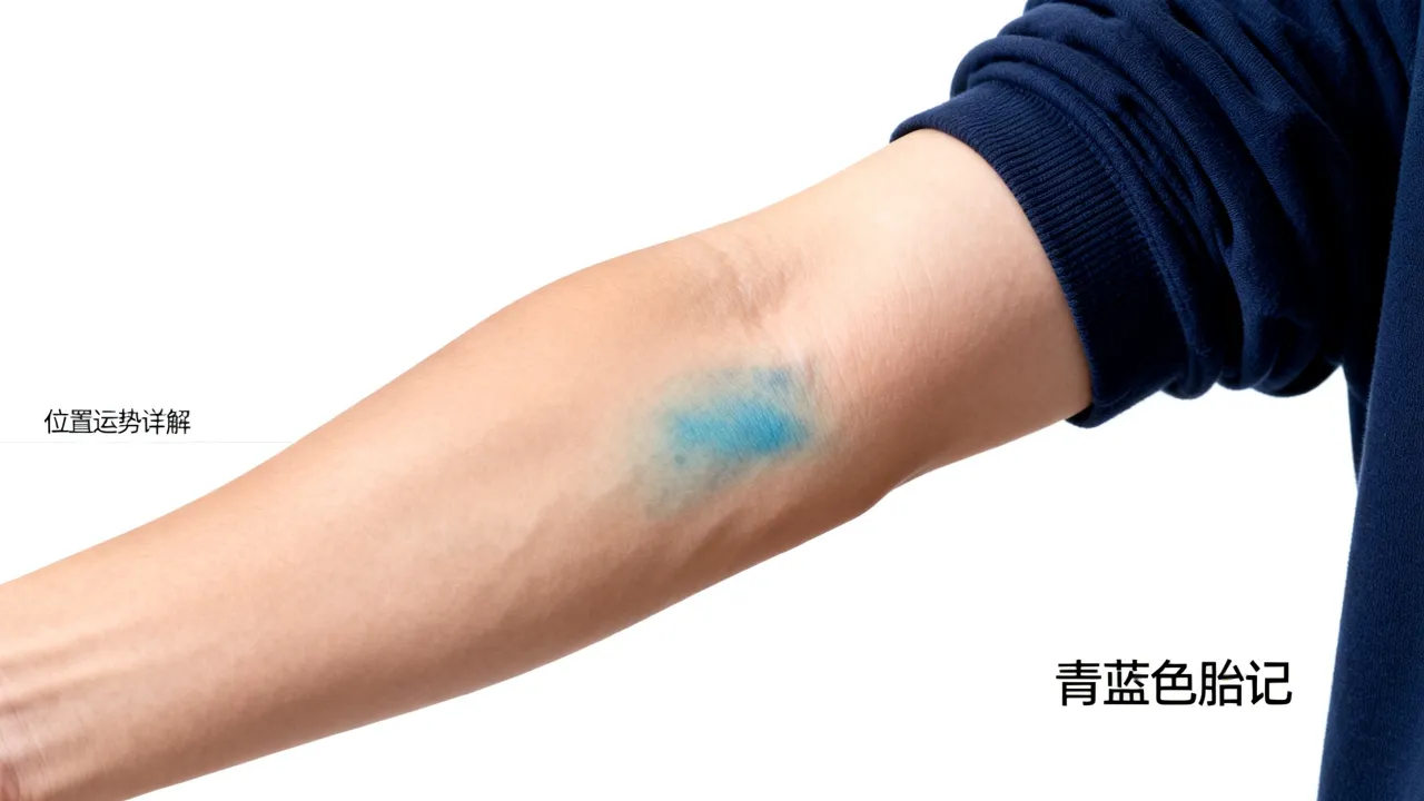 青蓝色胎记代表什么命运，胎记位置运势详解