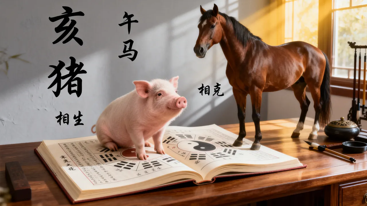 属猪配什么生肖最好?属猪和属马配不配婚姻,命理详解 属猪配什么生肖最好?属猪和属马配不配婚姻,命理详解
