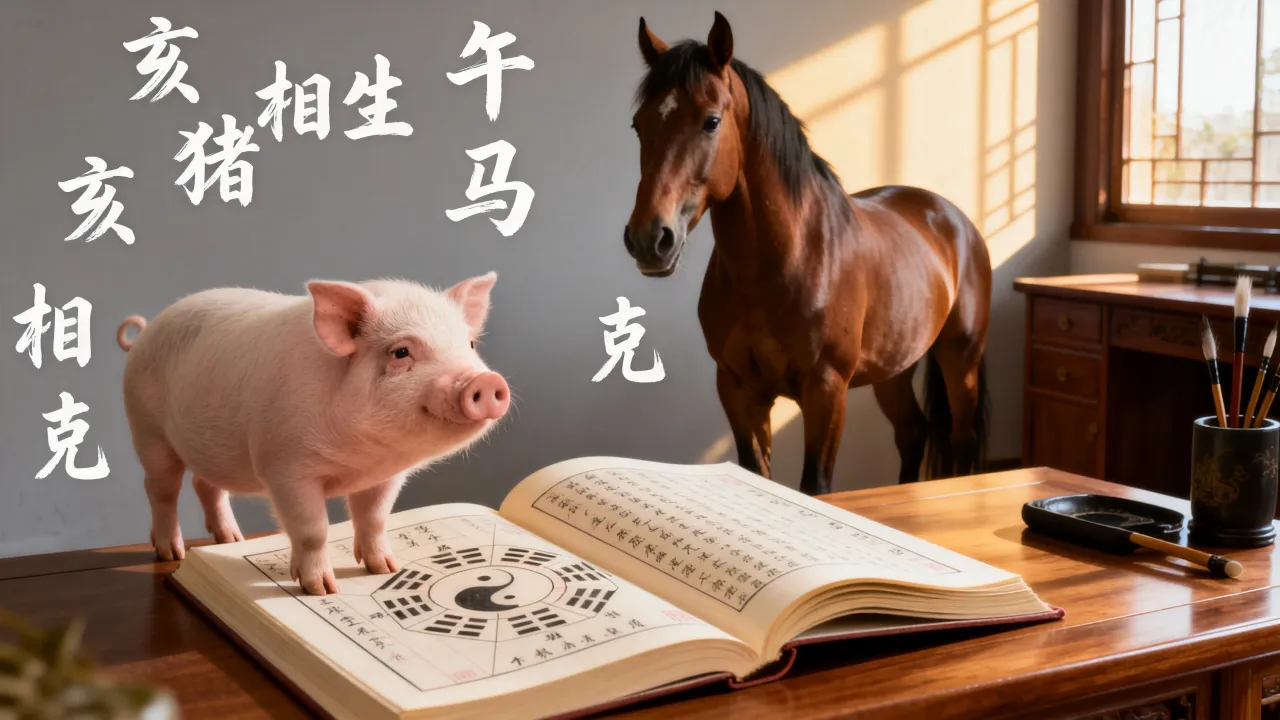 属猪配什么生肖最好?属猪和属马配不配婚姻,命理详解 属猪配什么生肖最好?属猪和属马配不配婚姻,命理详解