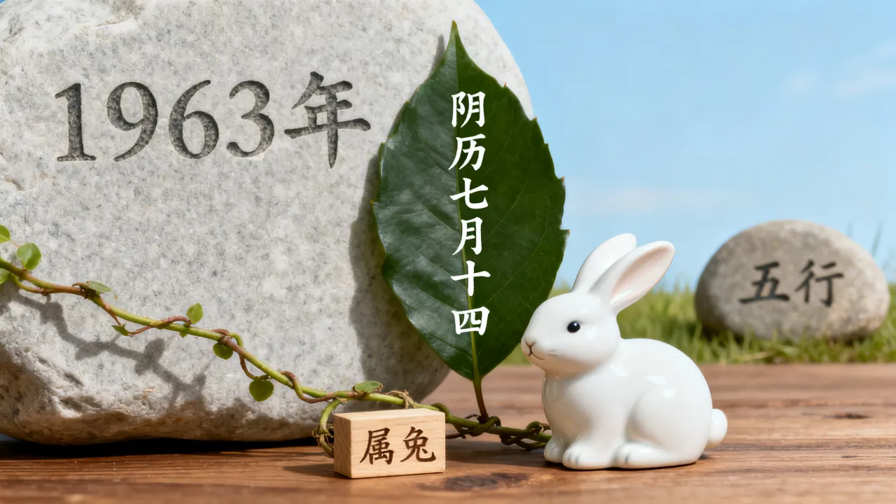 1963年阴历7月14是什么命,属兔七月十四五行缺什么 1963年阴历7月14是什么命,属兔七月十四五行缺什么
