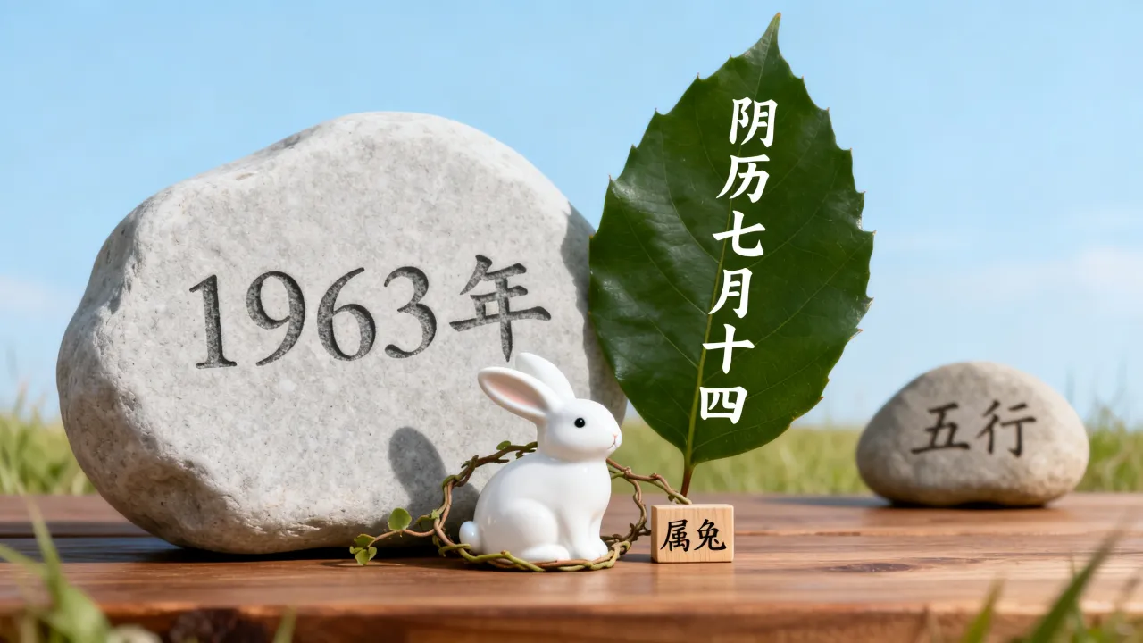 1963年阴历7月14是什么命,属兔七月十四五行缺什么 1963年阴历7月14是什么命,属兔七月十四五行缺什么