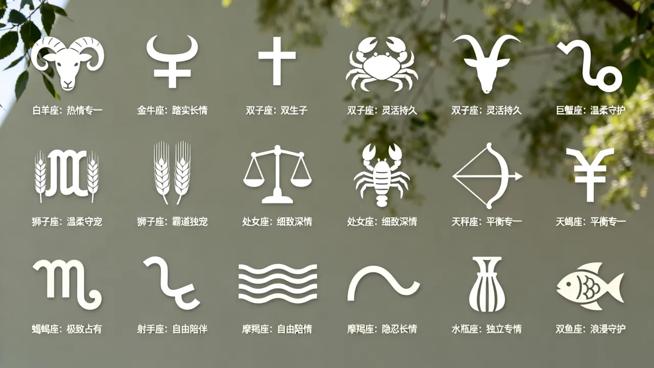 十二星座谁爱她,哪个星座男最痴情专一? 十二星座谁爱她,哪个星座男最痴情专一?