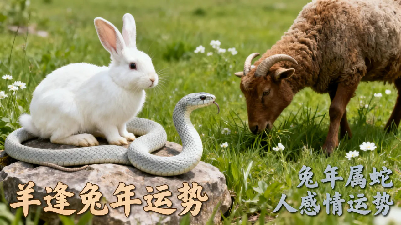兔年属蛇人感情运势怎么样,羊逢兔年运势如何? 兔年属蛇人感情运势怎么样,羊逢兔年运势如何?