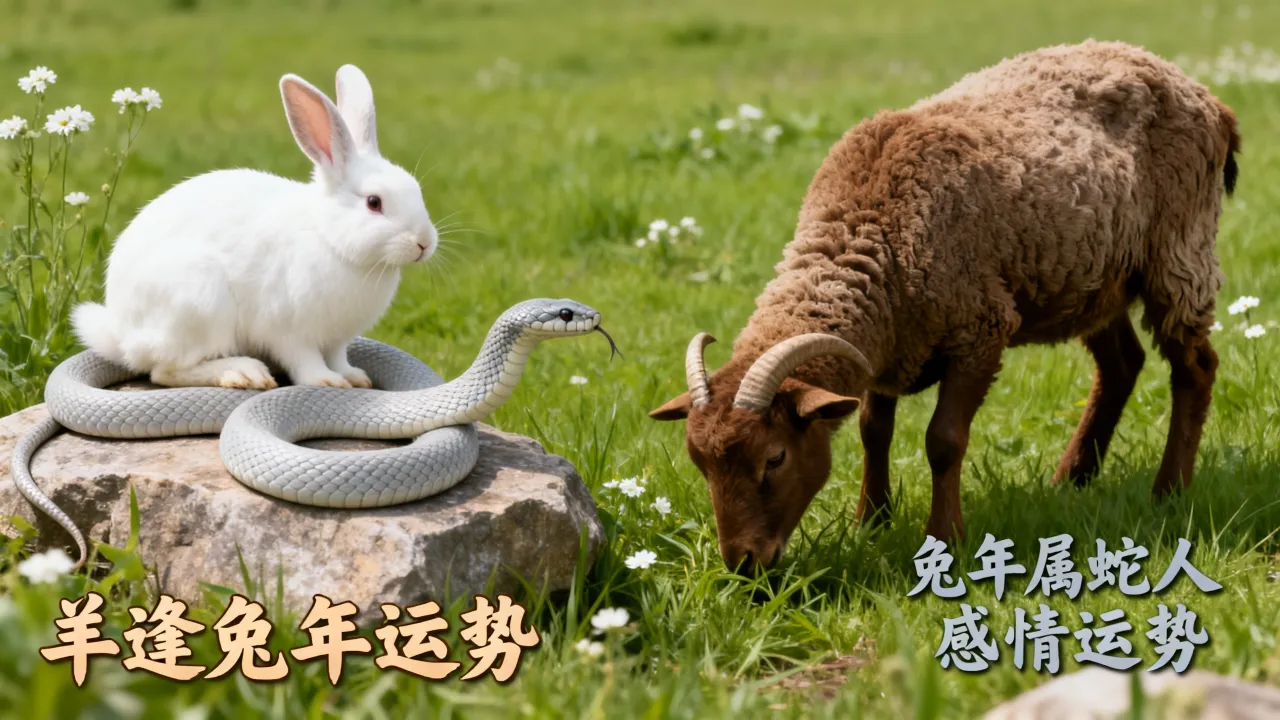 兔年属蛇人感情运势怎么样,羊逢兔年运势如何? 兔年属蛇人感情运势怎么样,羊逢兔年运势如何?