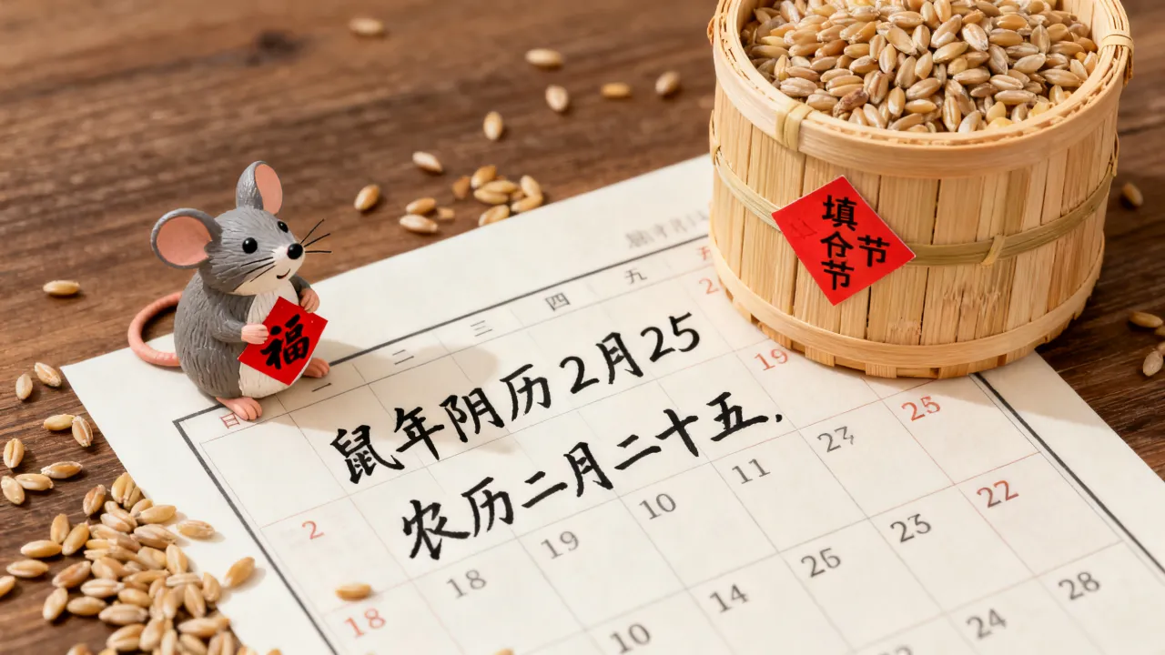 鼠年阴历2月25是几号,农历二月二十五是什么日子 鼠年阴历2月25是几号,农历二月二十五是什么日子