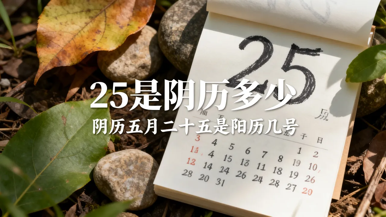25是阴历多少,阴历五月二十五是阳历几号 25是阴历多少,阴历五月二十五是阳历几号