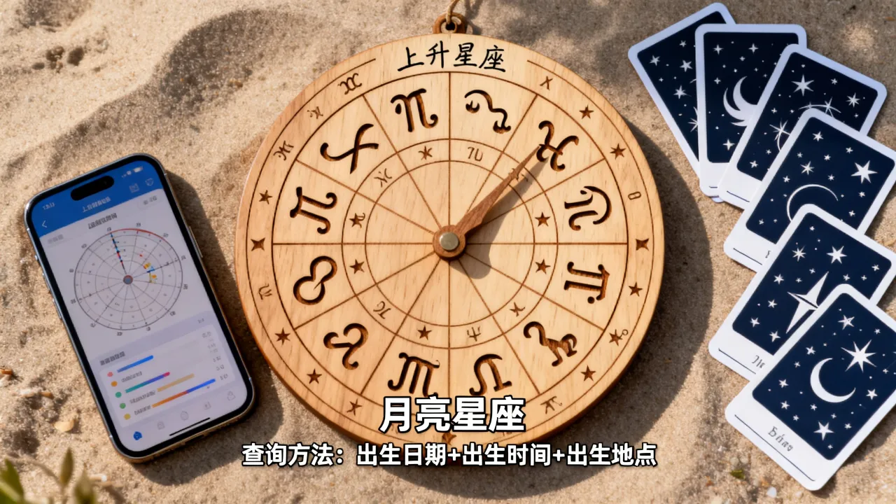 十二星座上升星座和月亮星座哪个更准?怎么查? 十二星座上升星座和月亮星座哪个更准?怎么查?