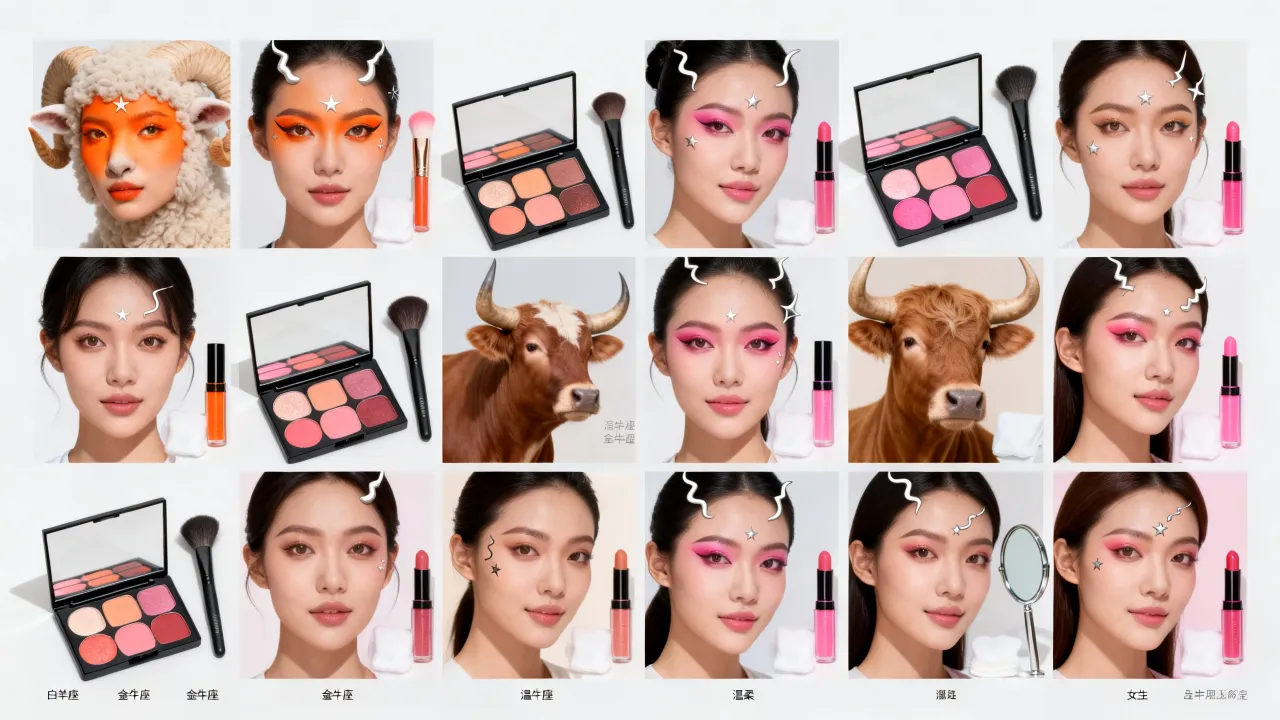 十二星座主题妆怎么画?最适合你的星座妆容教程 十二星座主题妆怎么画?最适合你的星座妆容教程