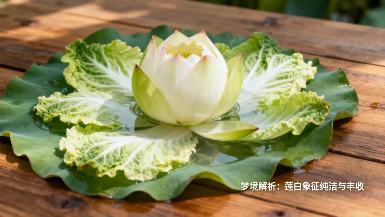 梦到了莲白是什么征兆,梦见莲白预示什么吉凶寓意 梦到了莲白是什么征兆,梦见莲白预示什么吉凶寓意