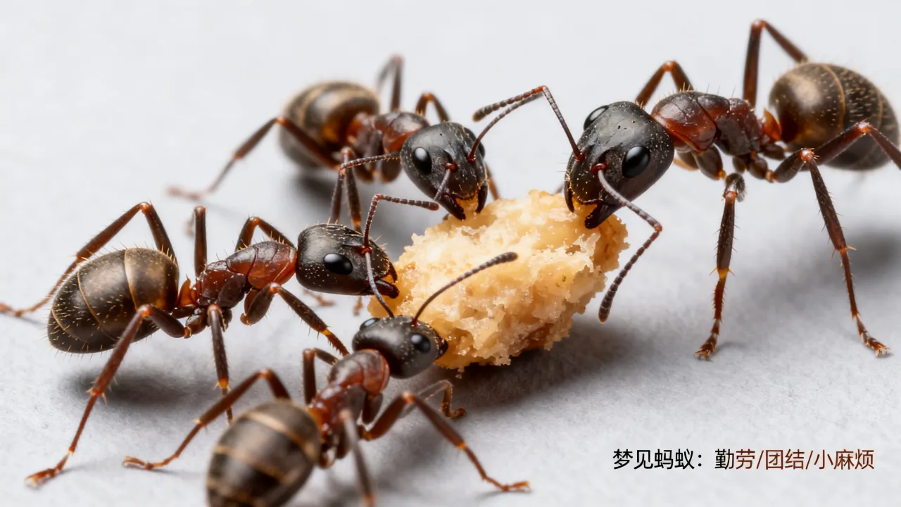 梦见蚂蚁是什么意思,梦到蚂蚁预兆好坏,周公解梦 梦见蚂蚁是什么意思,梦到蚂蚁预兆好坏,周公解梦