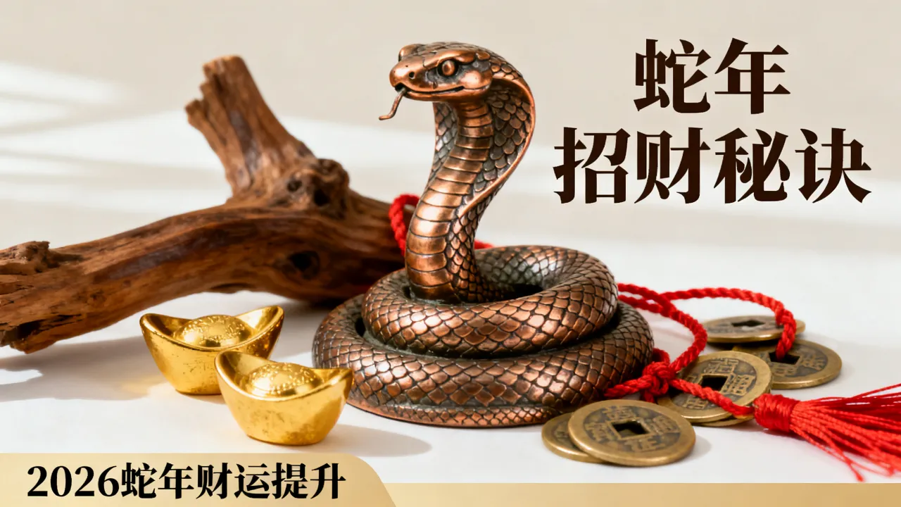 生肖蛇2026年如何提升财运,蛇年招财秘诀有哪些? 生肖蛇2026年如何提升财运,蛇年招财秘诀有哪些?