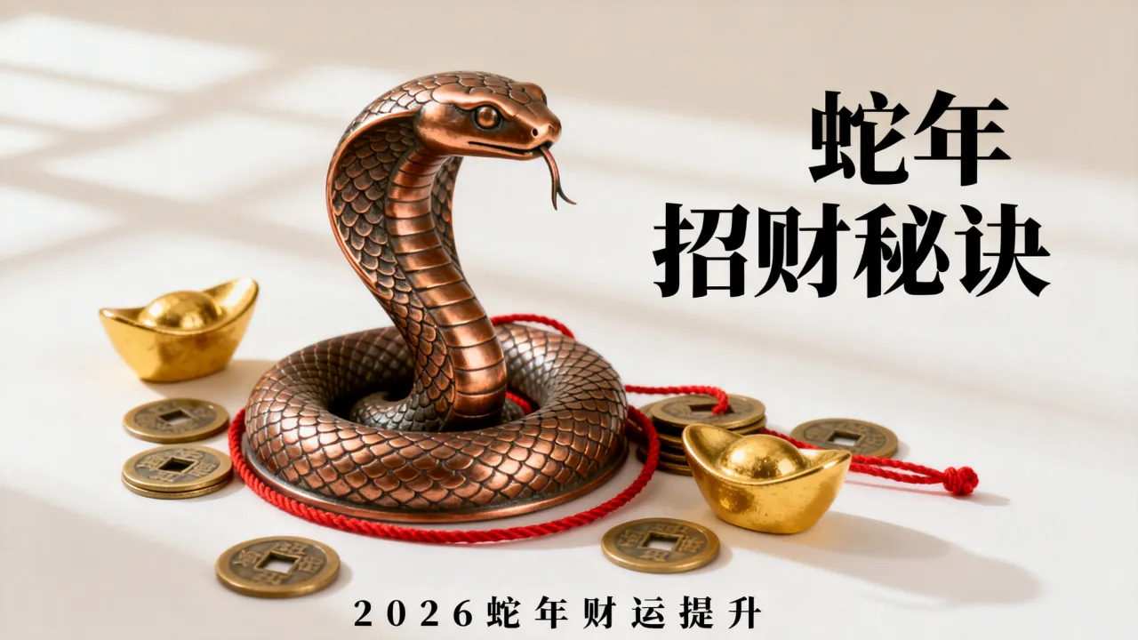 生肖蛇2026年如何提升财运,蛇年招财秘诀有哪些? 生肖蛇2026年如何提升财运,蛇年招财秘诀有哪些?