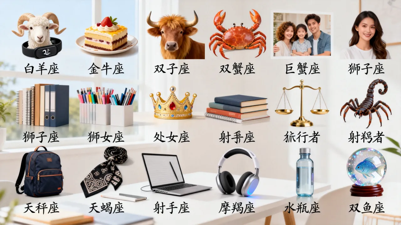 十二星座专属头像怎么选？十二星座最适合什么头像？