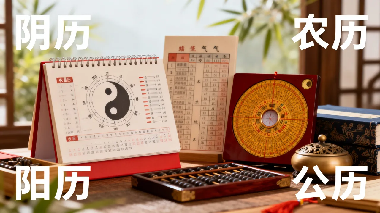 阴历阳历怎么分得快，农历公历区别是什么？